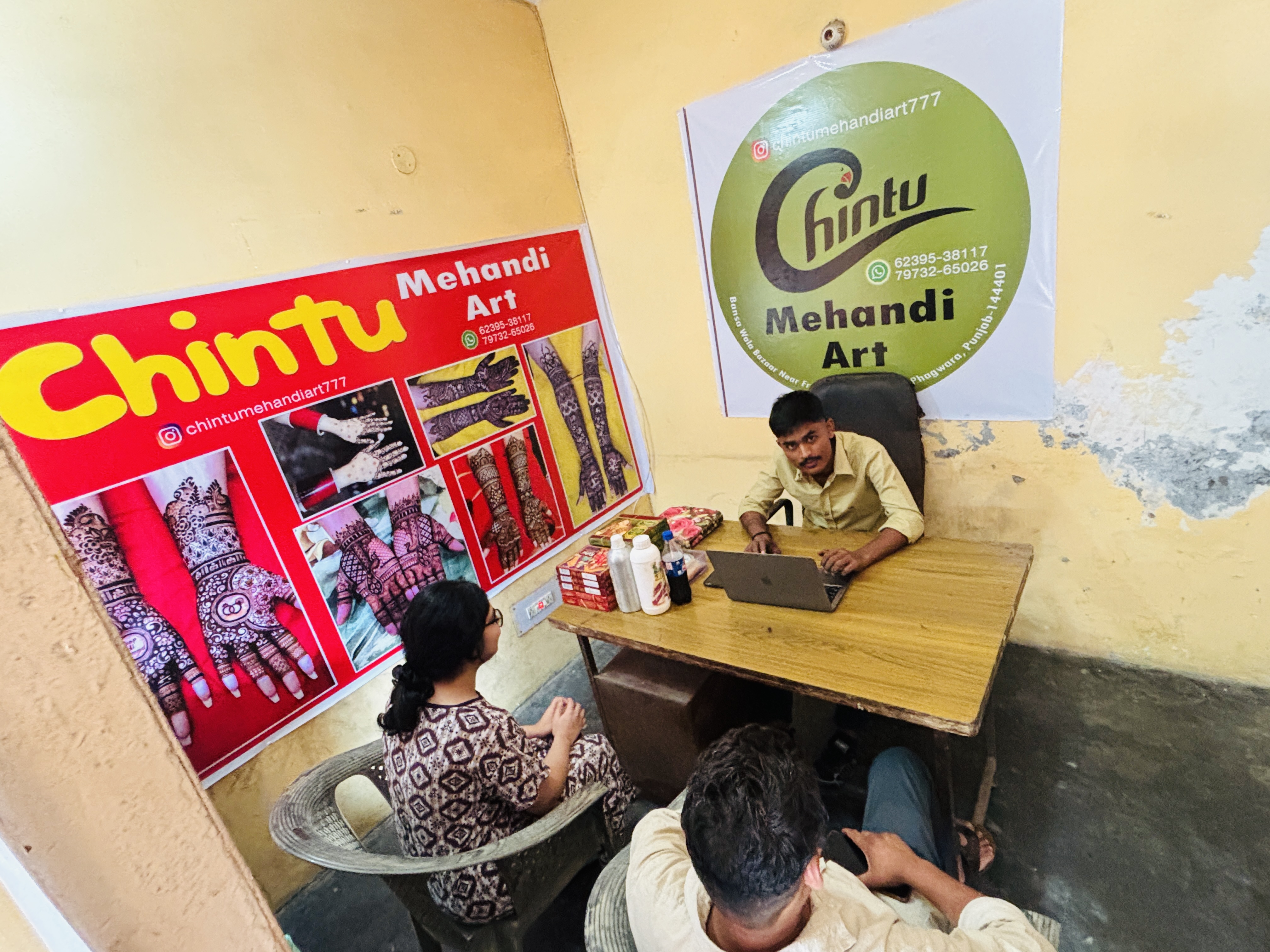 Chintu Mehndi Artist Phagwara